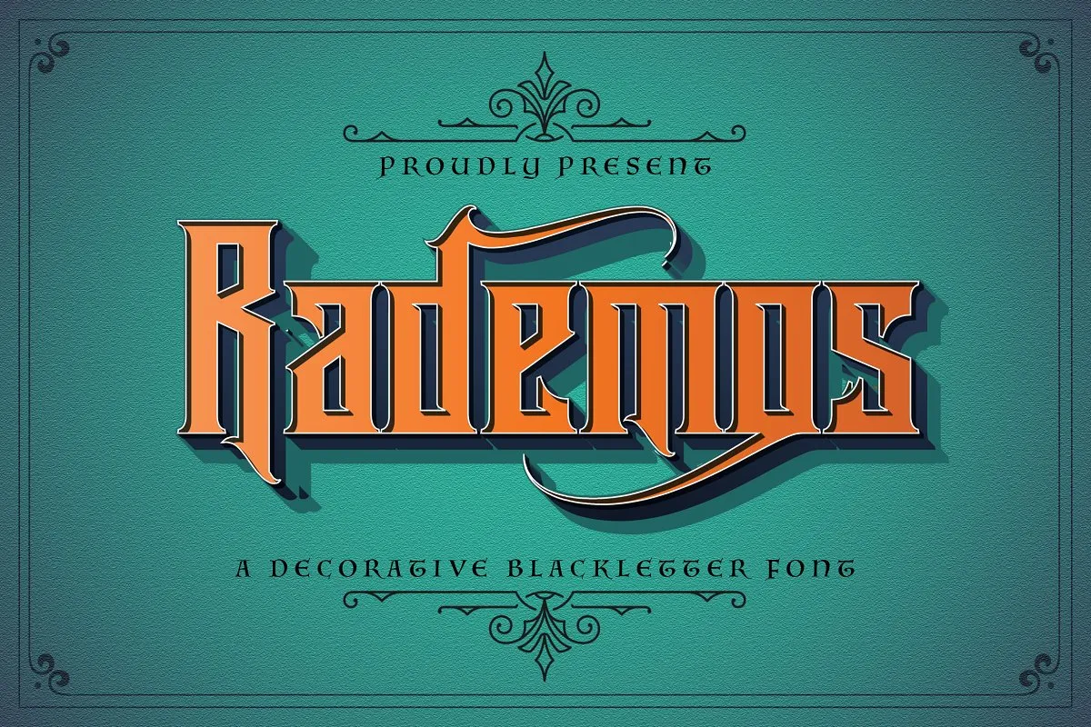 Rademos Decorative Blackletter Font