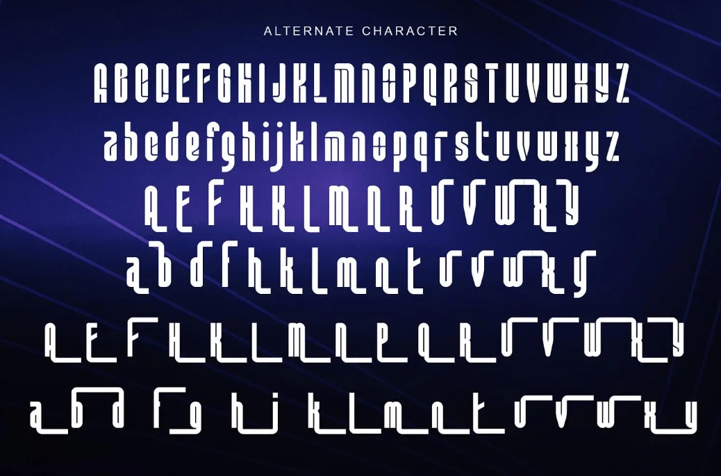 Introducing Asteroid Font and The Features