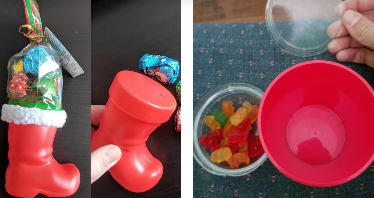 Oddly Shaped Container for Product