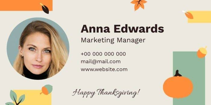 Thanksgiving Email Banner 