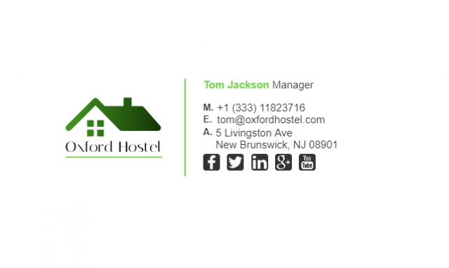 Hotel Manager Email Banner Example 