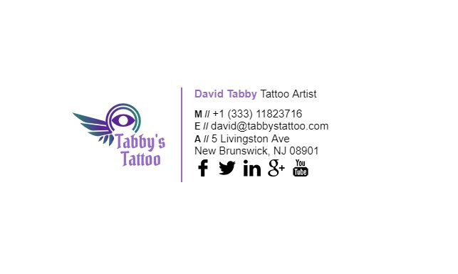 Tattoo Artists Email Banner 
