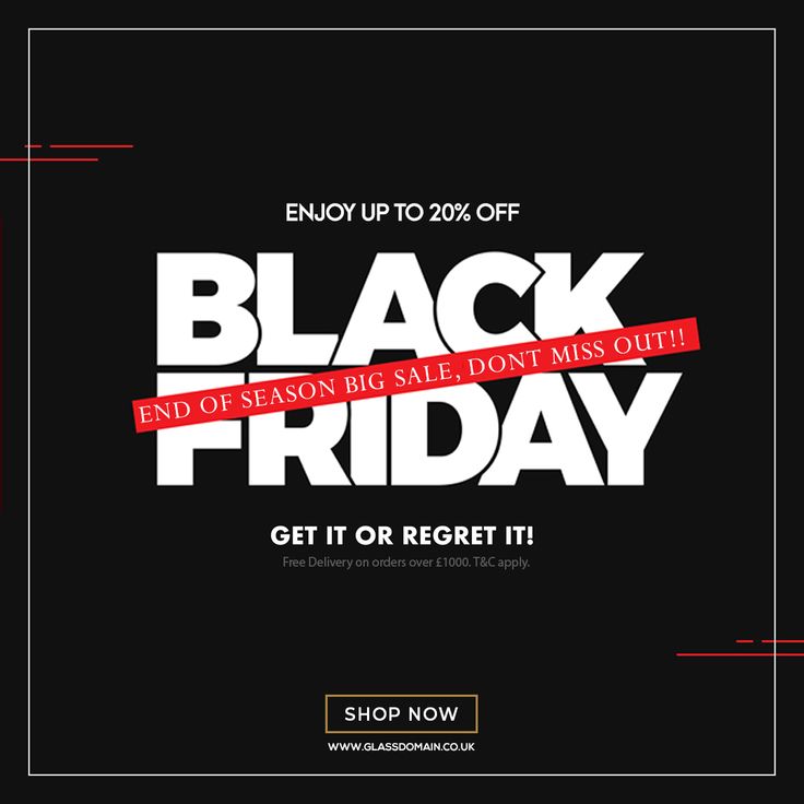 Black Friday Email Banner 