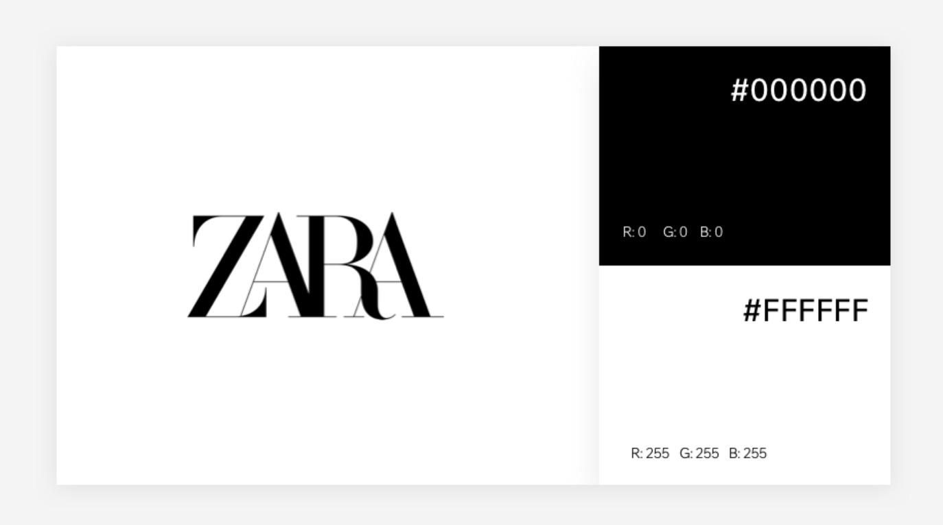 Black and White Best Logo Color Combinations