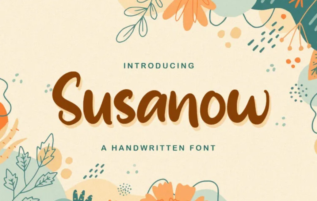Susanow A Handwritten Font for Empowering Quotes