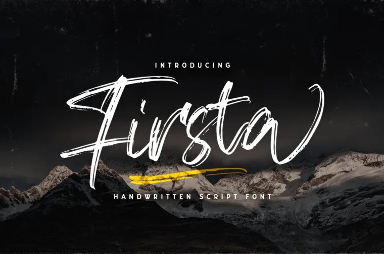 Firsta Font