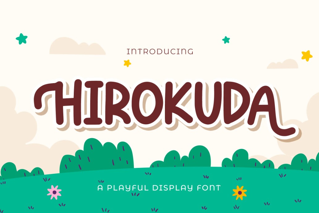 Hirokuda Font