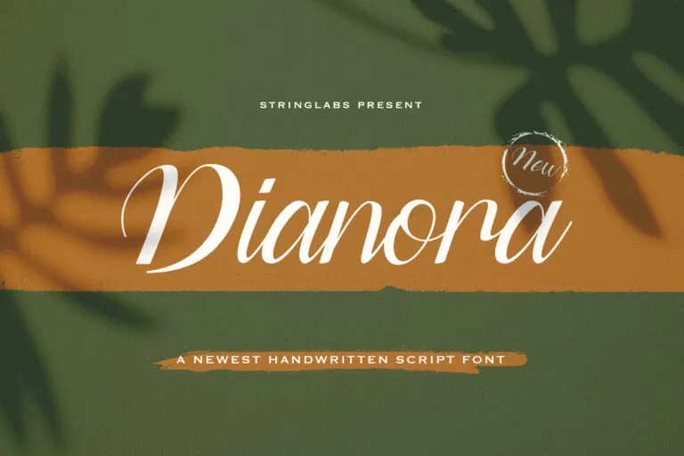 Dianora Newest Handwritten Script Font