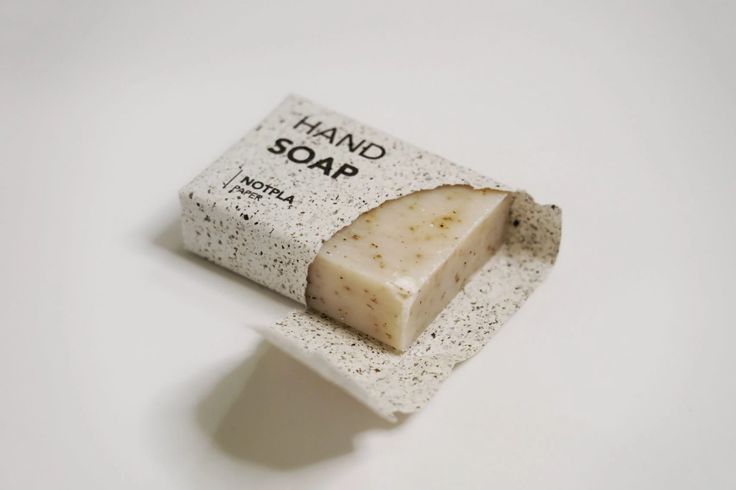 Seaweed leftover for soap wrap