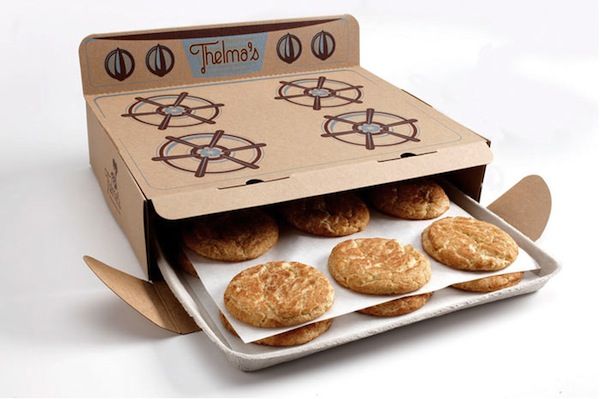 recycled cardboard turned into a box