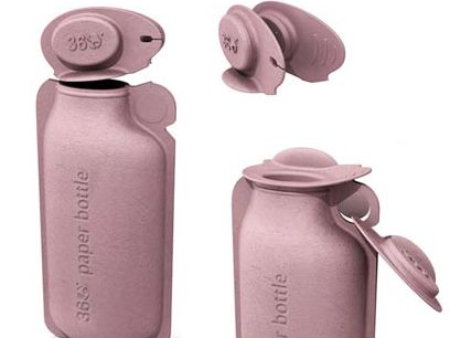 Paper-recycled water bottle