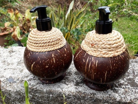 Coconut shell packaging design idea