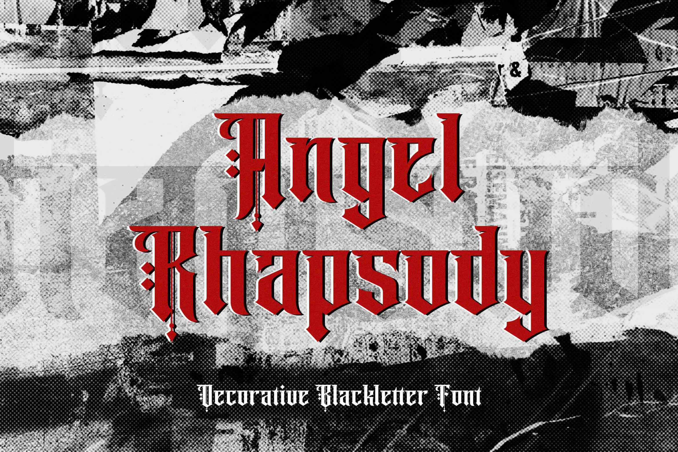 Angel Rhapsody Blackletter Font