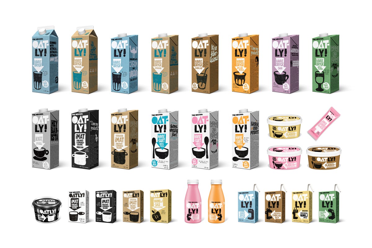 Oatly for bold packaging