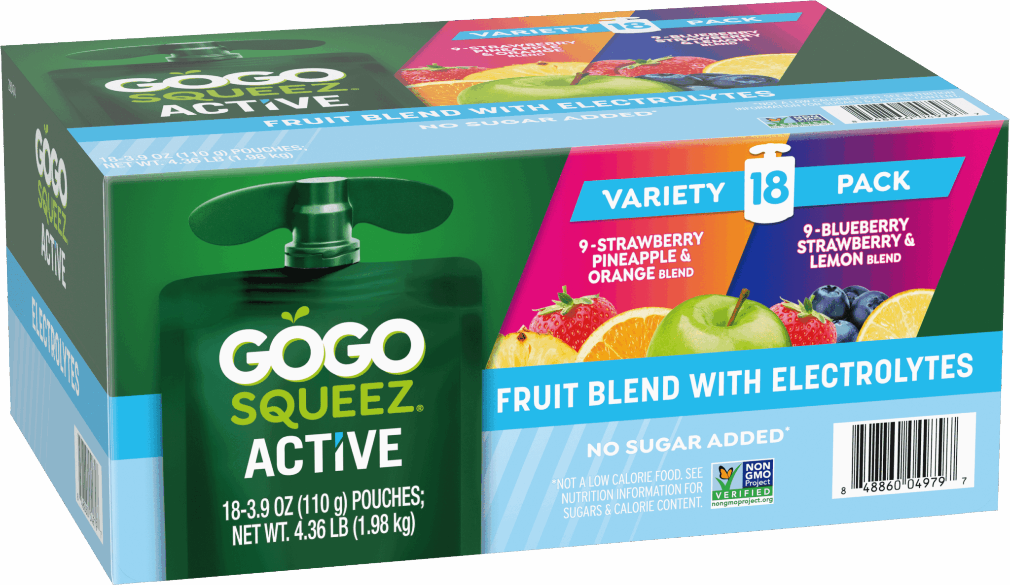 Zesty colors for GOGO Squeez Active