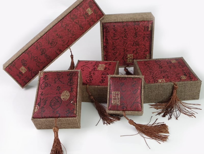 Oriental pattern box