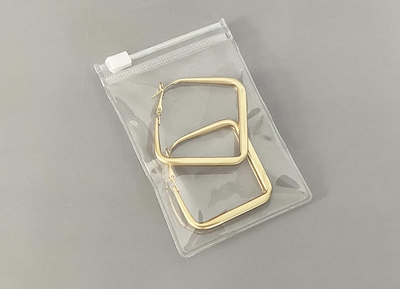 PLA with zip lock for earrings