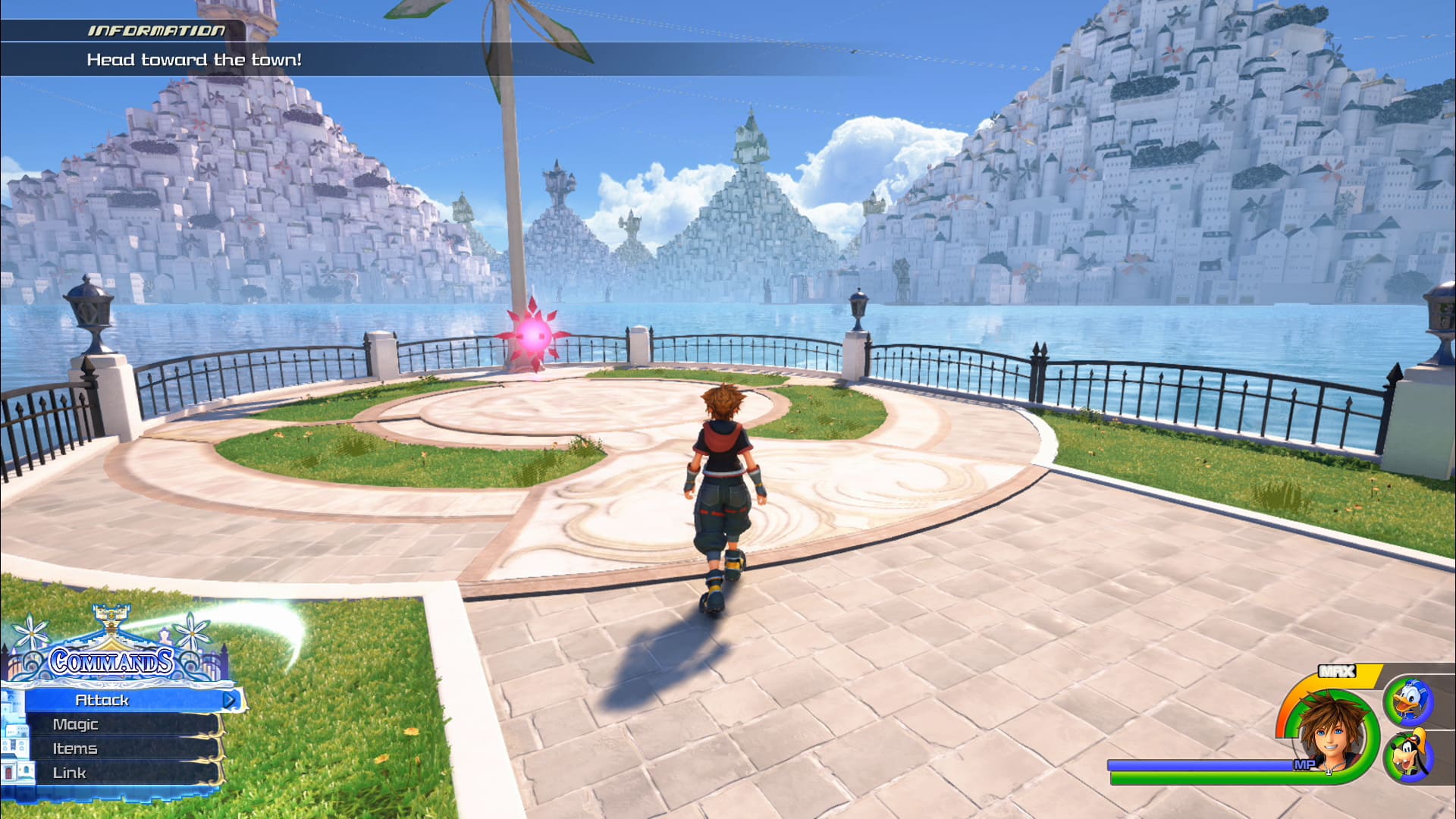 Kingdom Hearts III’s clean UI