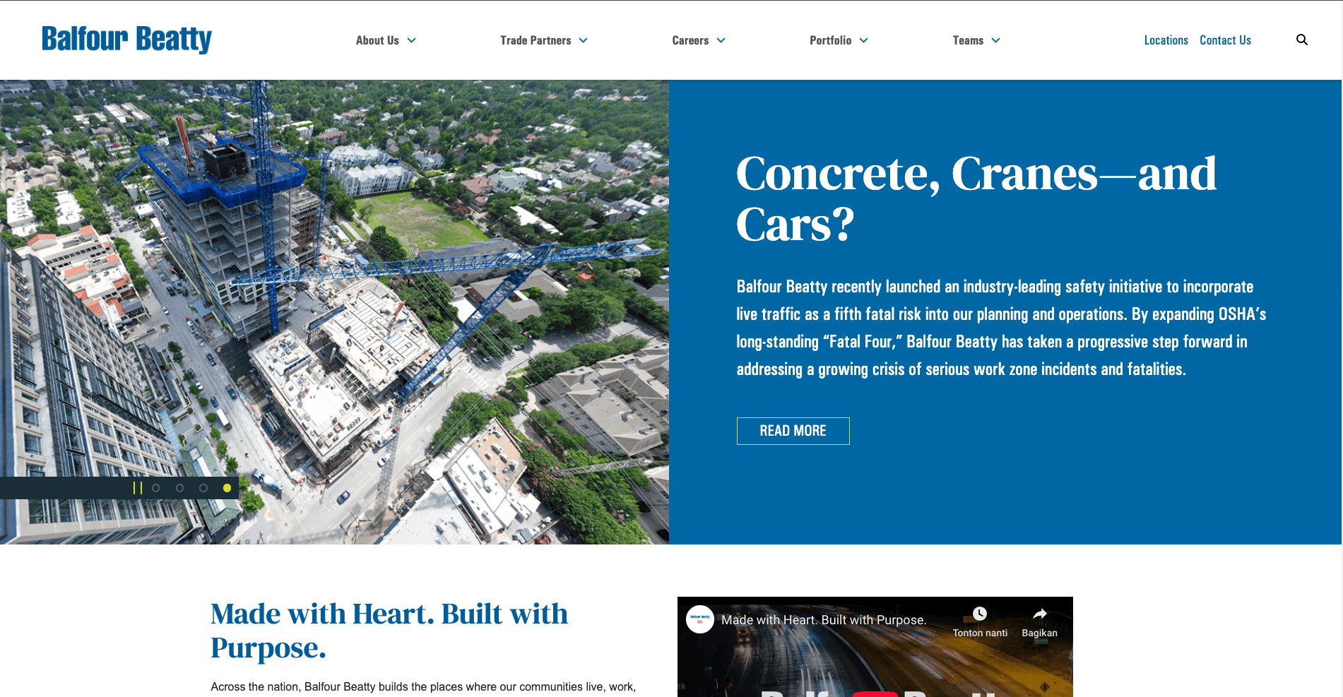 Balfour Beatty US website