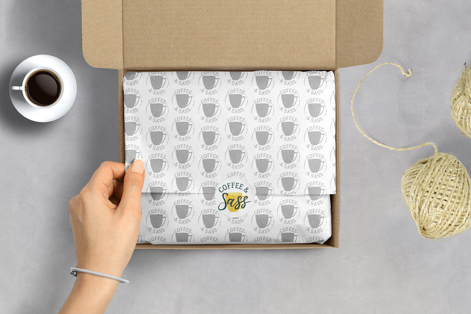 Branded Tissue Paper 