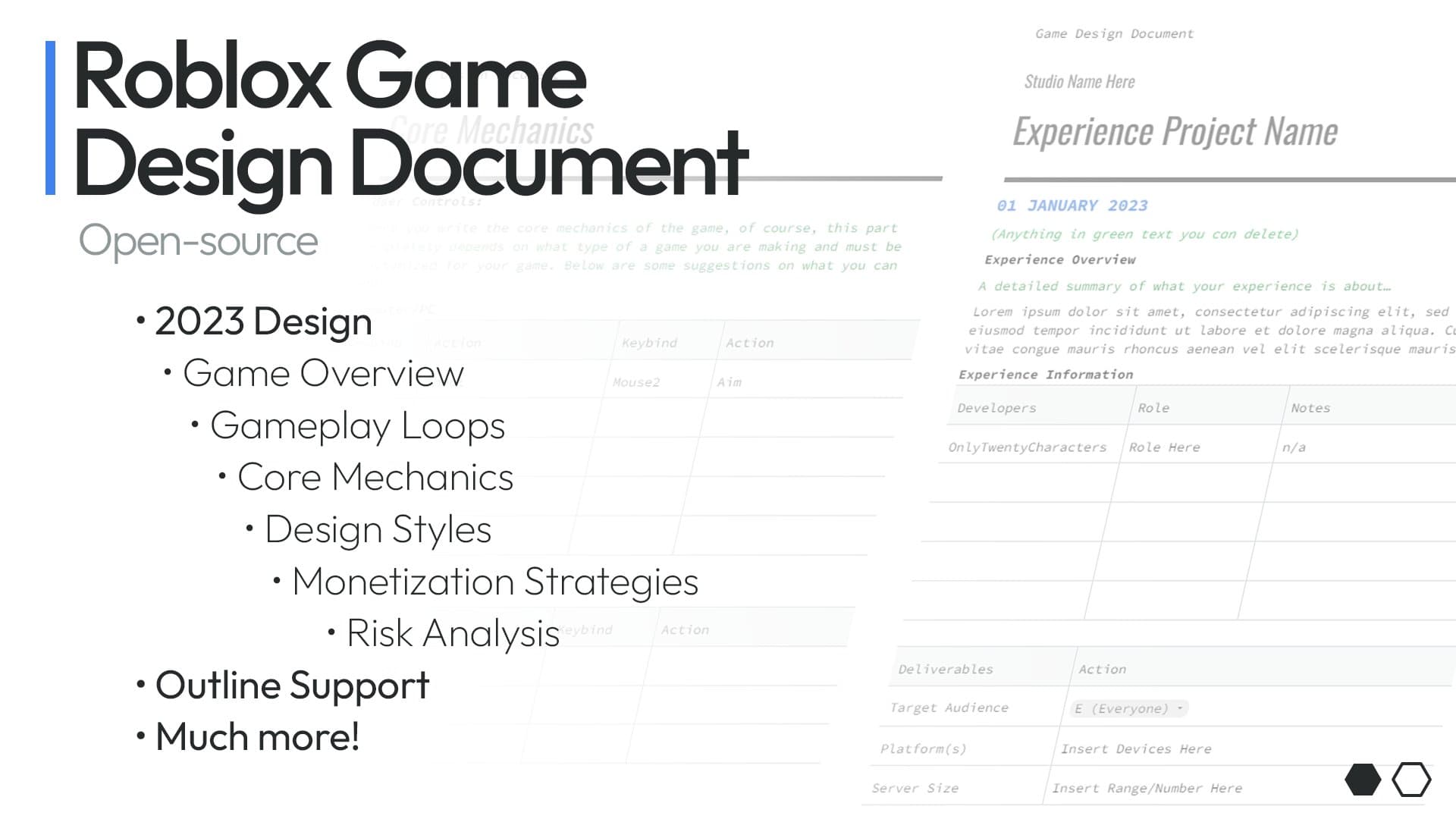 Example of a Game Design Document