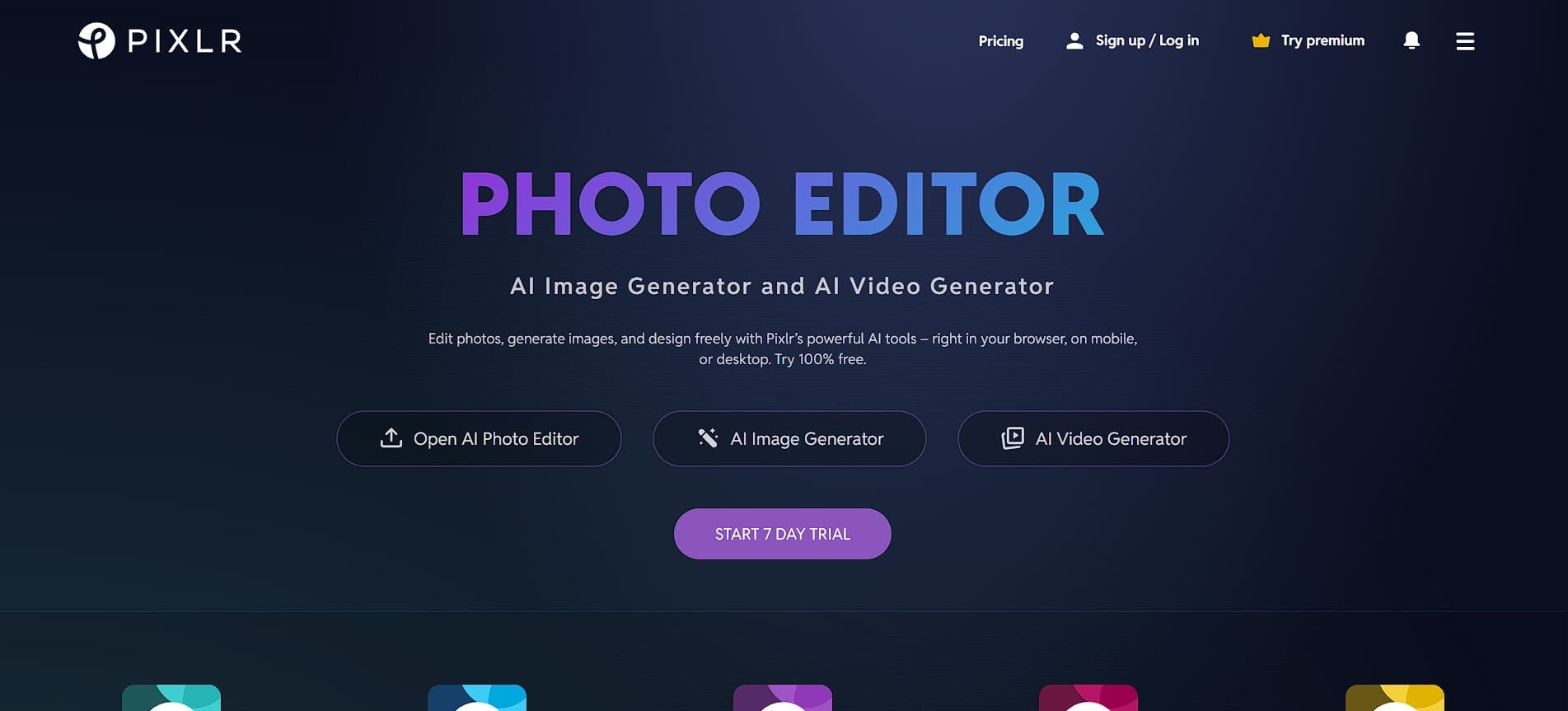 Pixlr, an alternative to Canva