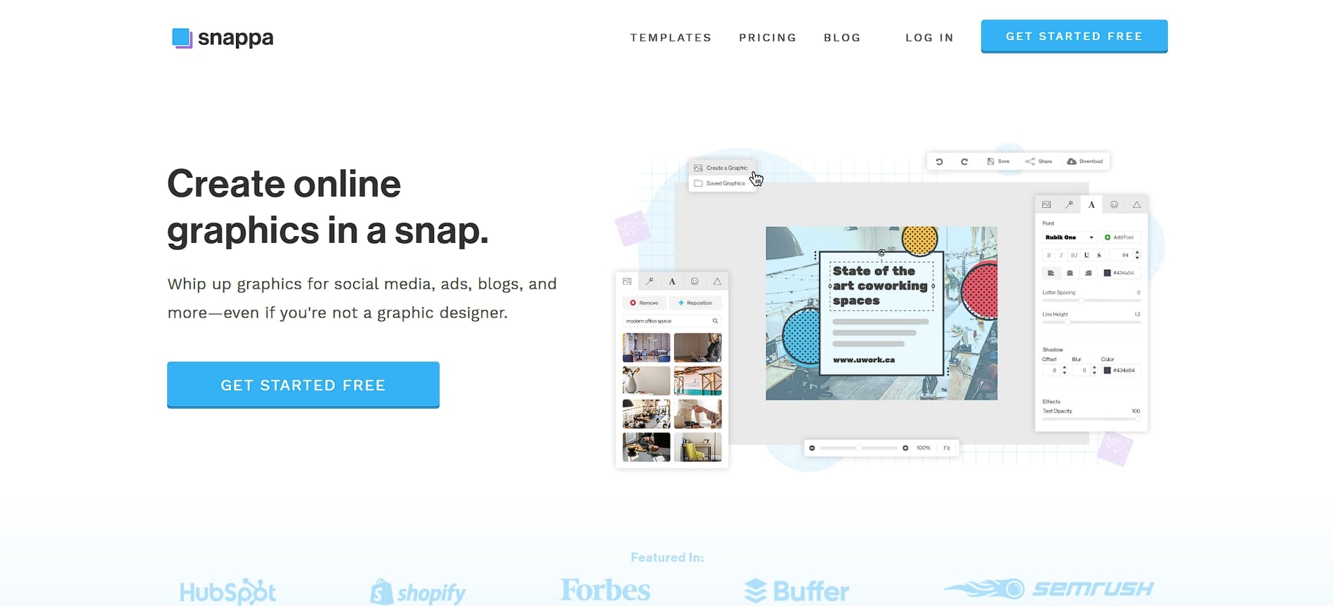 Snappa, an alternative to Canva