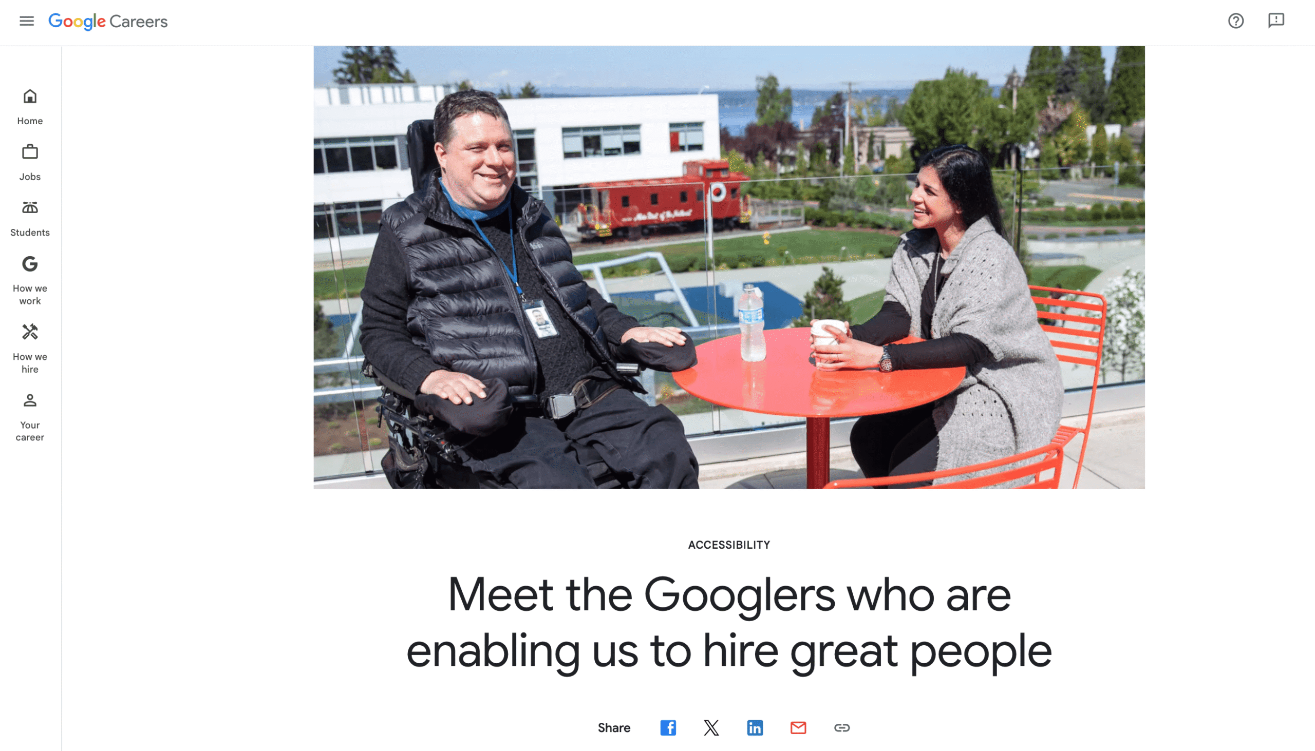 Google accessibility employee stories
