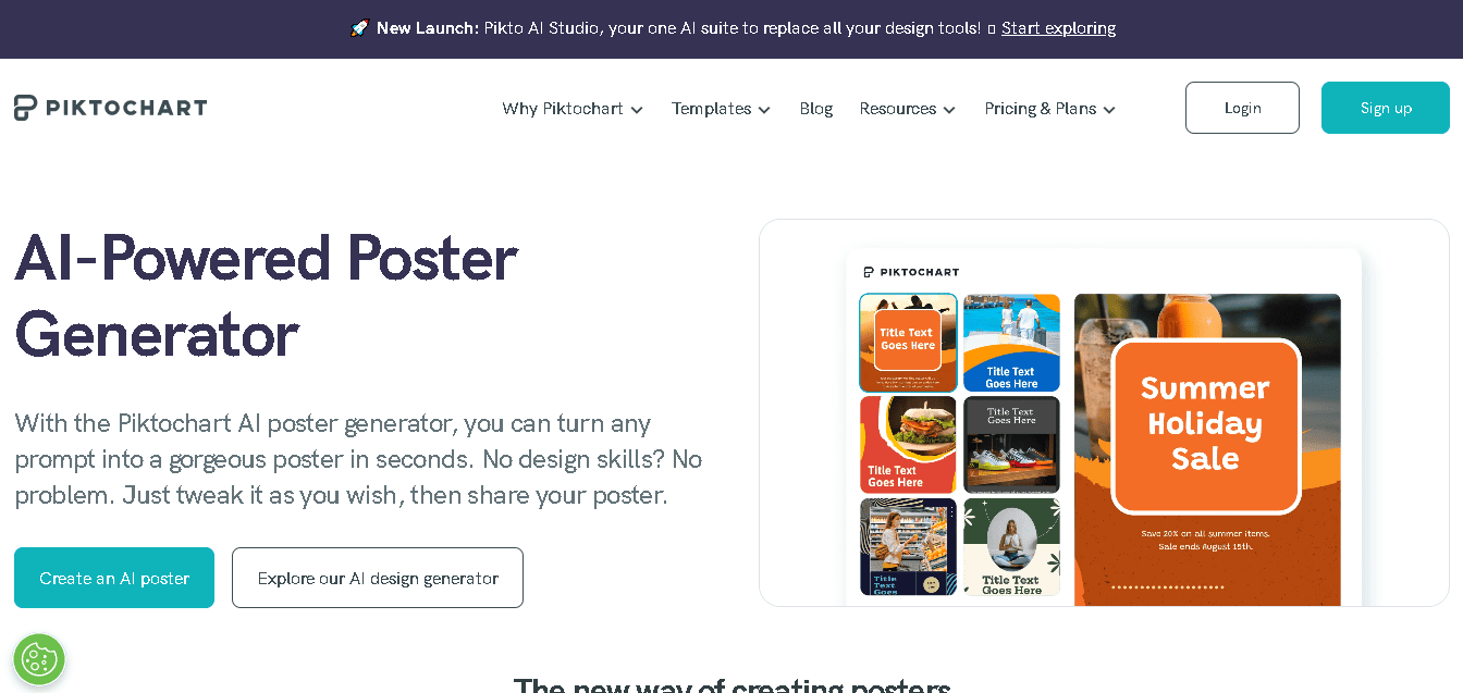 Piktochart Poster Generator