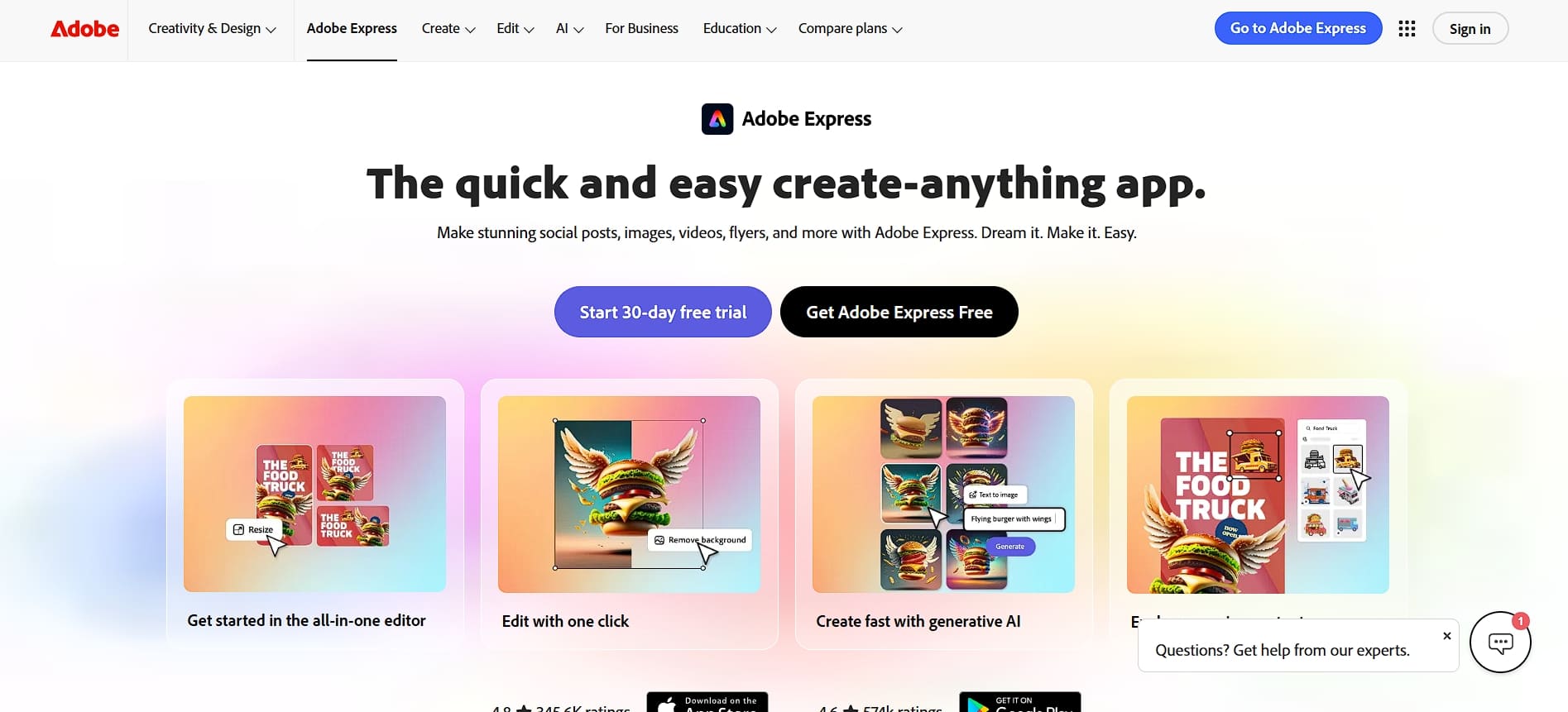 Adobe Express, an alternative to Canva