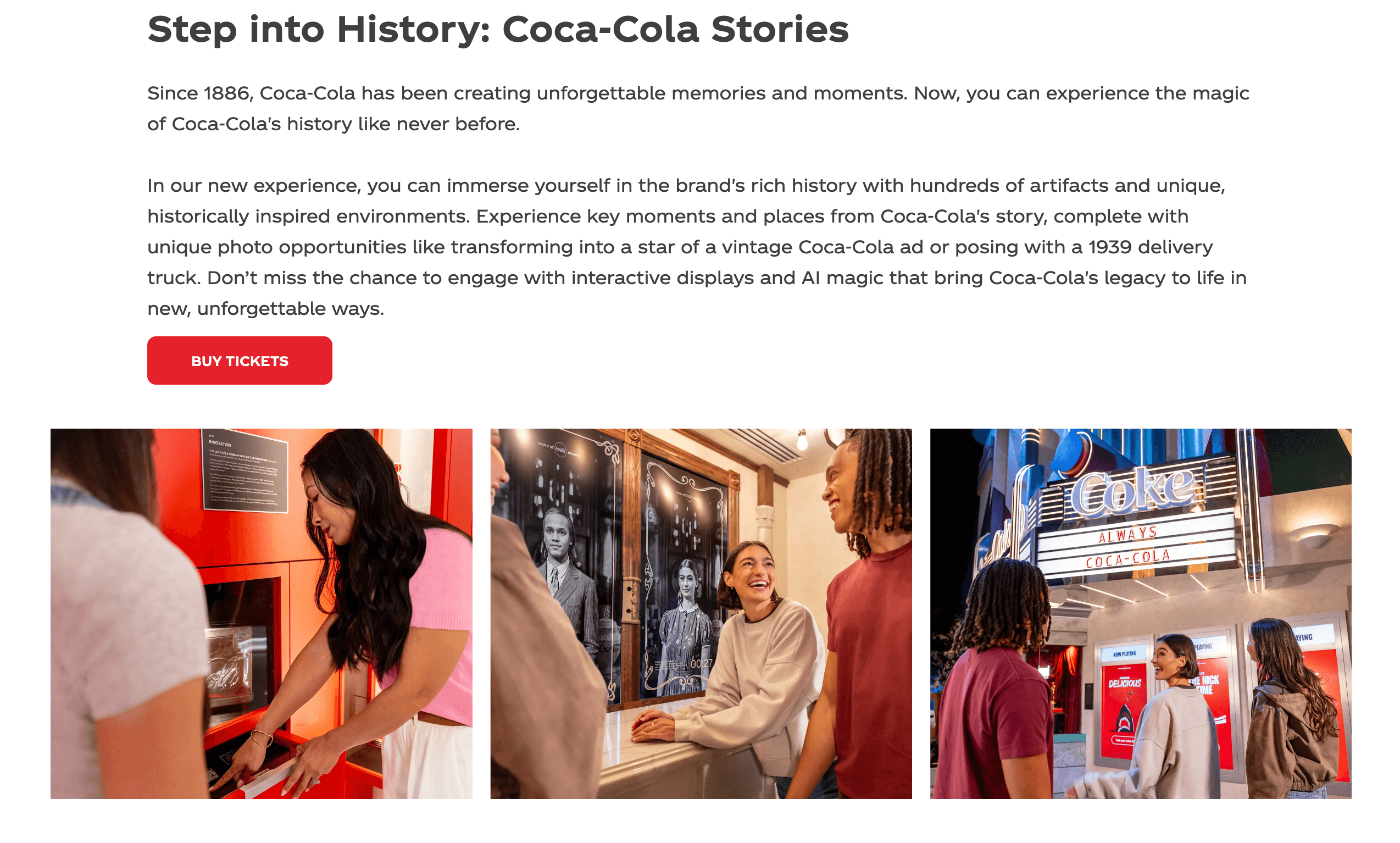 Coca-Cola history
