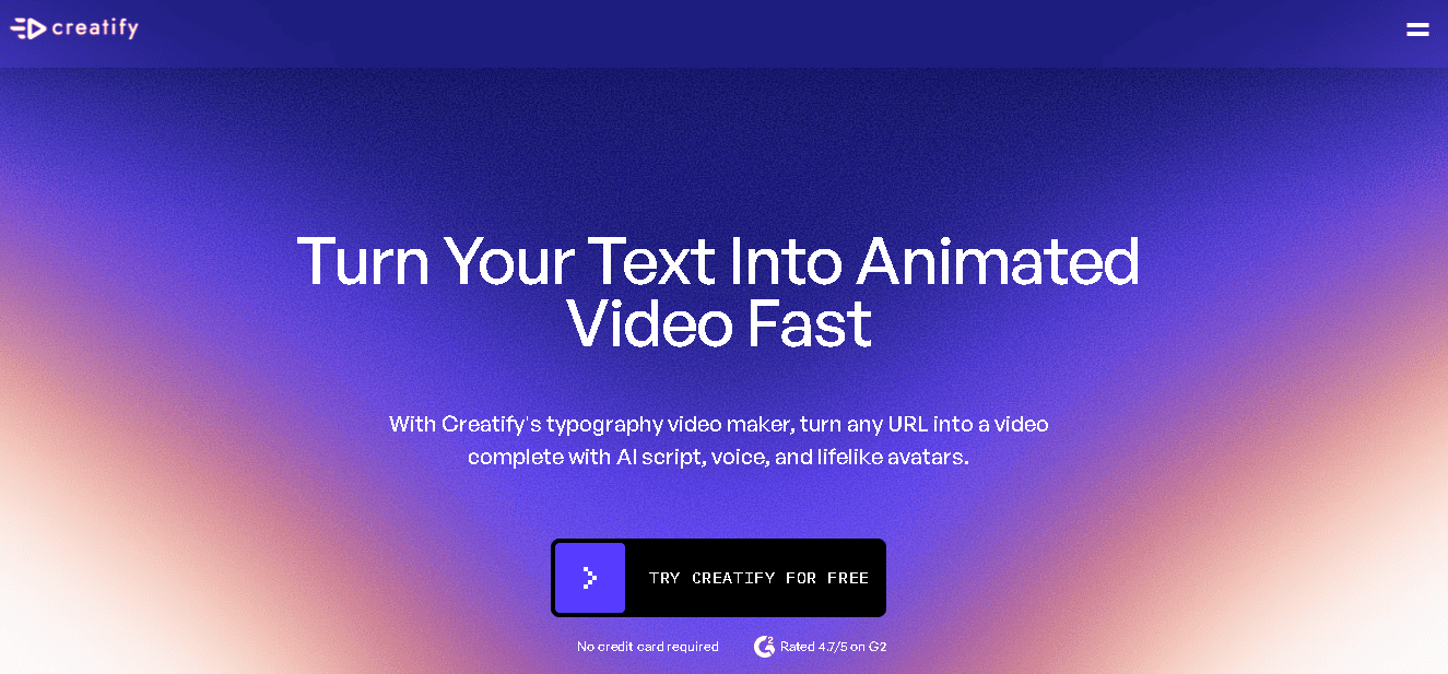 Creatify Text to Video AI 