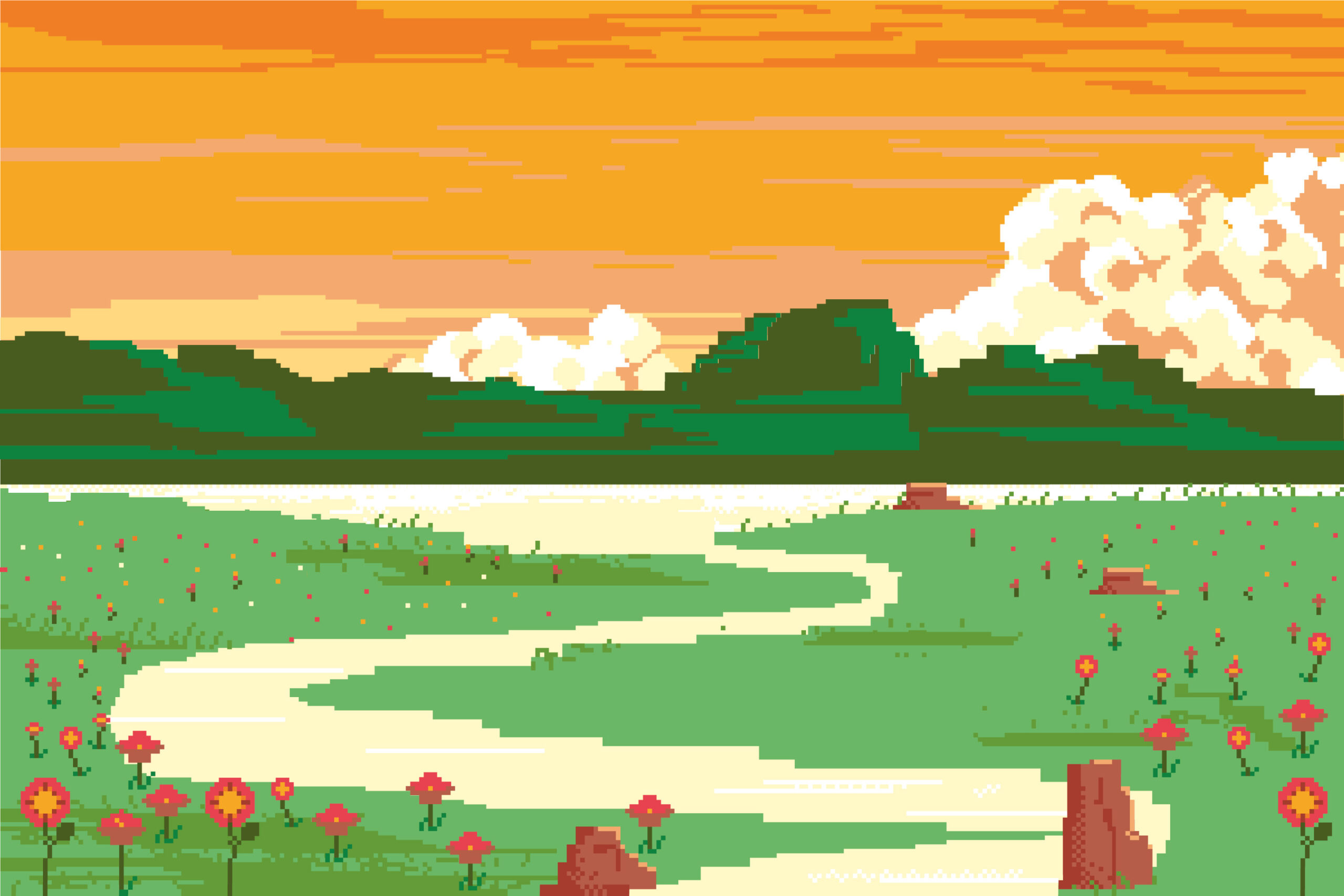 Pixel Art Landscapes