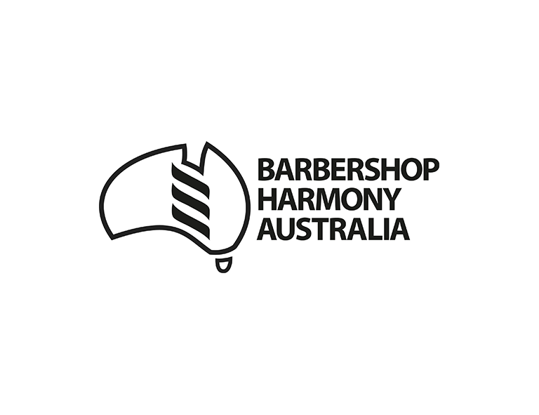 Modern barbershop logo